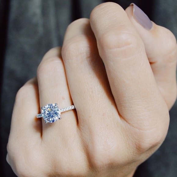 Jewelry - 3 carat Solitaire Engagement Wedding Ring